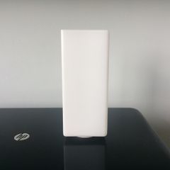 Vintage- milk white glass light shade