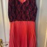 Pink dress with lace Image 6