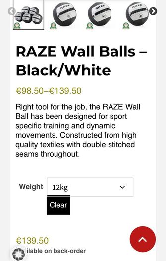 Wall ball