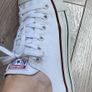 Converse White Sz 7 Image 4