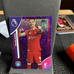 Darwin nunez 2025/26 Topps Premier League Purple Sparkle Parallel /199