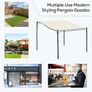 3 x 3m Pergola Gazebo Image 6