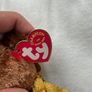 TY Beanie Buddies Champion FIFA World Cup 2002 Italy Teddy Bear Used Please look at the pictures Image 6