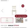 2 x Dining chairs EZ Living dining chairs Bentley Designs Montreux leather seat Image 7
