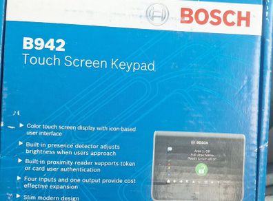 BOSCH B942 Touch Screen Keypad