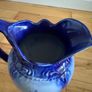 Staffordshire England Flow Blue Pitcher Image 9