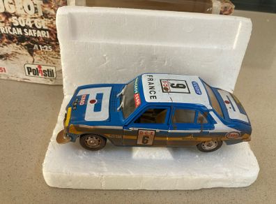 Peugeot 505 GL East African Safari 1/25 Polistil 1978