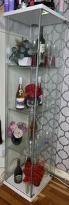 glass display cabinet