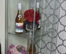 glass display cabinet