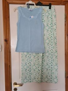 Women's Vest Top & Bottoms Loungewear - Size 12/14
