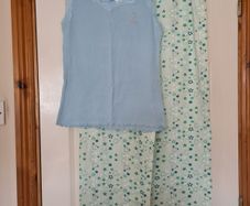 Women's Vest Top & Bottoms Loungewear - Size 12/14