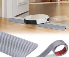 Brand New Rubber Door Threshold Ramp Self-Adhesive Transition Strip 5x1x200cm