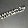 925 Silver - Flat Curb Chain Bracelet Image 9