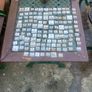 126 ENAMEL rare old post box numbers and days and times Image 6