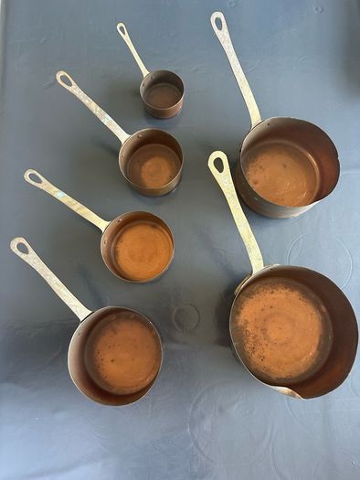 copper pots
