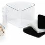 Fish Tank Aquarium Corner Filter Internal Air Driven Filter Bio Sponge Ceramic Image 2