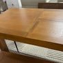 Farmhouse Oak Dining Table Extendable Ex Display Excellent Image 3
