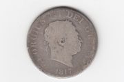 1817 Half Crown, 2/6, 92.5% Silver, George 111, Coin ( no. 463)