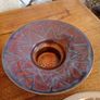 American Art Pottery Candle/Tea light Holders x 2 Image 2