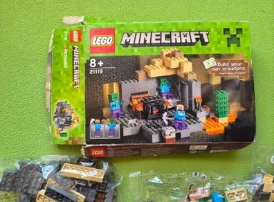 2015 Lego Minecraft 21119 The Dungeon - New - Box Open