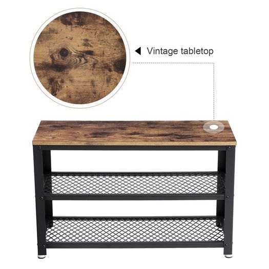 New 3-tier Shoe Bench Rack Storage - FREE P&P