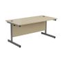 New 1400 x 800mm Straight Office Desk with Cantilever Legs Image 3