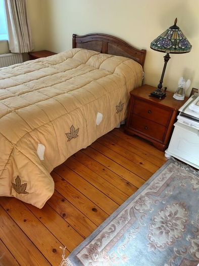 Luxury Heavy Quilted Double Bedspread Set