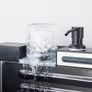 Stainless Steel Waterfall Kitchen Sink Large Single Slot Integrated With Digital Display Faucet Set Soap Dispenser Cup Washer Image 4