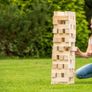 Giant Wooden Tumbling Tower Game With Box Image 3