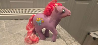 Caramel Crunch Popcorn Candycane Ponies MLP G1 My Little Pony