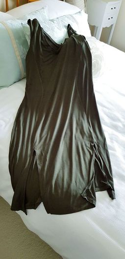 Khaki Green Dress - Size 16