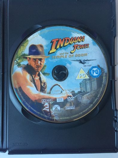 Indiana Jones Trilogy Boxset (Steven Spielberg Films) Harrison Ford [Movie DVD] Academy Award Winner