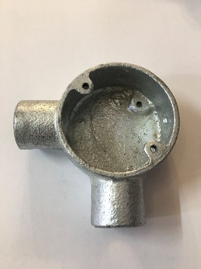 25 mm Metal Angle Box for conduit