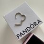 Pandora Silver Heart Earrings Image 3