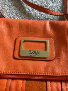 Vintage Guess burnt orange handbag