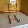 Irish whiskey Dublin. Roe& co display made from copper pipe Image 4