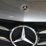 Mercedes Benz Hood Black Flat Laurel Wreath Front Badge Car Logo Emblem 57mm W203 W204 W202 W208 Image 3