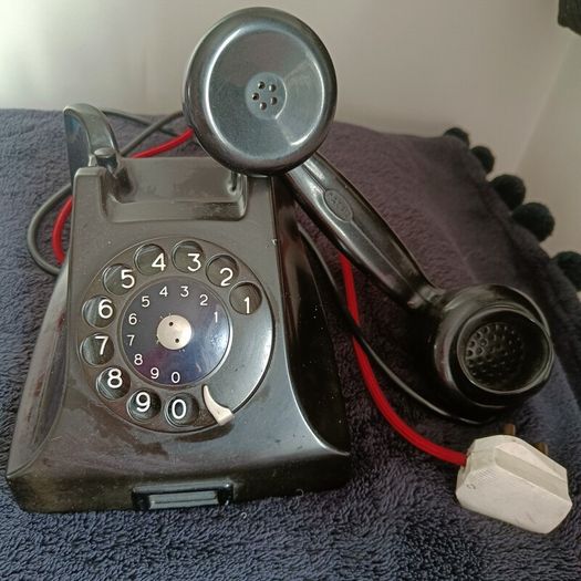Vintage L.M. Ericsson Rotary Telephone Made in Sweden