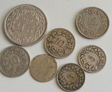 Swiss coins