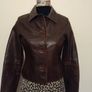 Vintage Genuine Real Leather Jacket Image 6