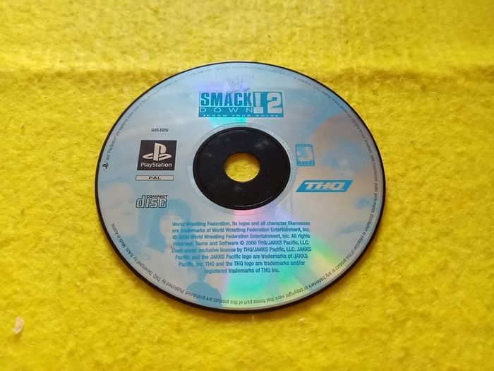 Smack Down 2 Wrestling game PlayStation1 Ps1 PlayStation 2 ps2 games Original