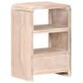 Bedside Table 40x30x60 cm Solid Acacia Wood Image 5