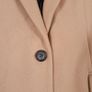 Zara Camel Tan Beige Single Button Zara Longline Coat Size M Image 5