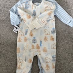 fleece sleep suits