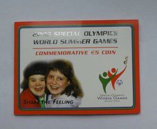 Special Olympics 2003 Commemorative 5 euro coin