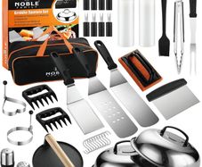 BBQ Tool Set 38 Piece - Stainless Steel Grill Accessories Kit - Brand New
