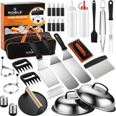 BBQ Tool Set 38 Piece - Stainless Steel Grill Accessories Kit - Brand New