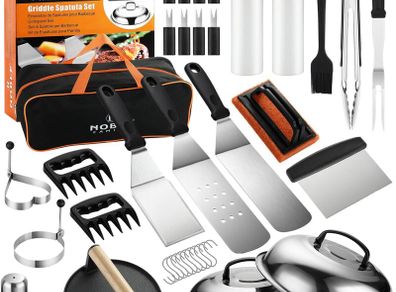 BBQ Tool Set 38 Piece - Stainless Steel Grill Accessories Kit - Brand New