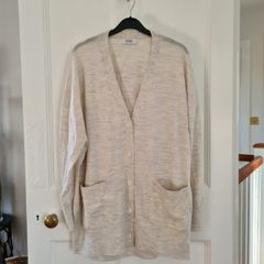 COS 100% Wool, Oversized Cardigan Soft Knit, Size M (Fits L)