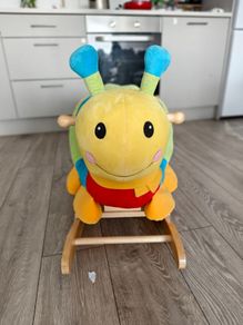 Smyths Toys Wooden Baby Rocking Animal Caterpillar